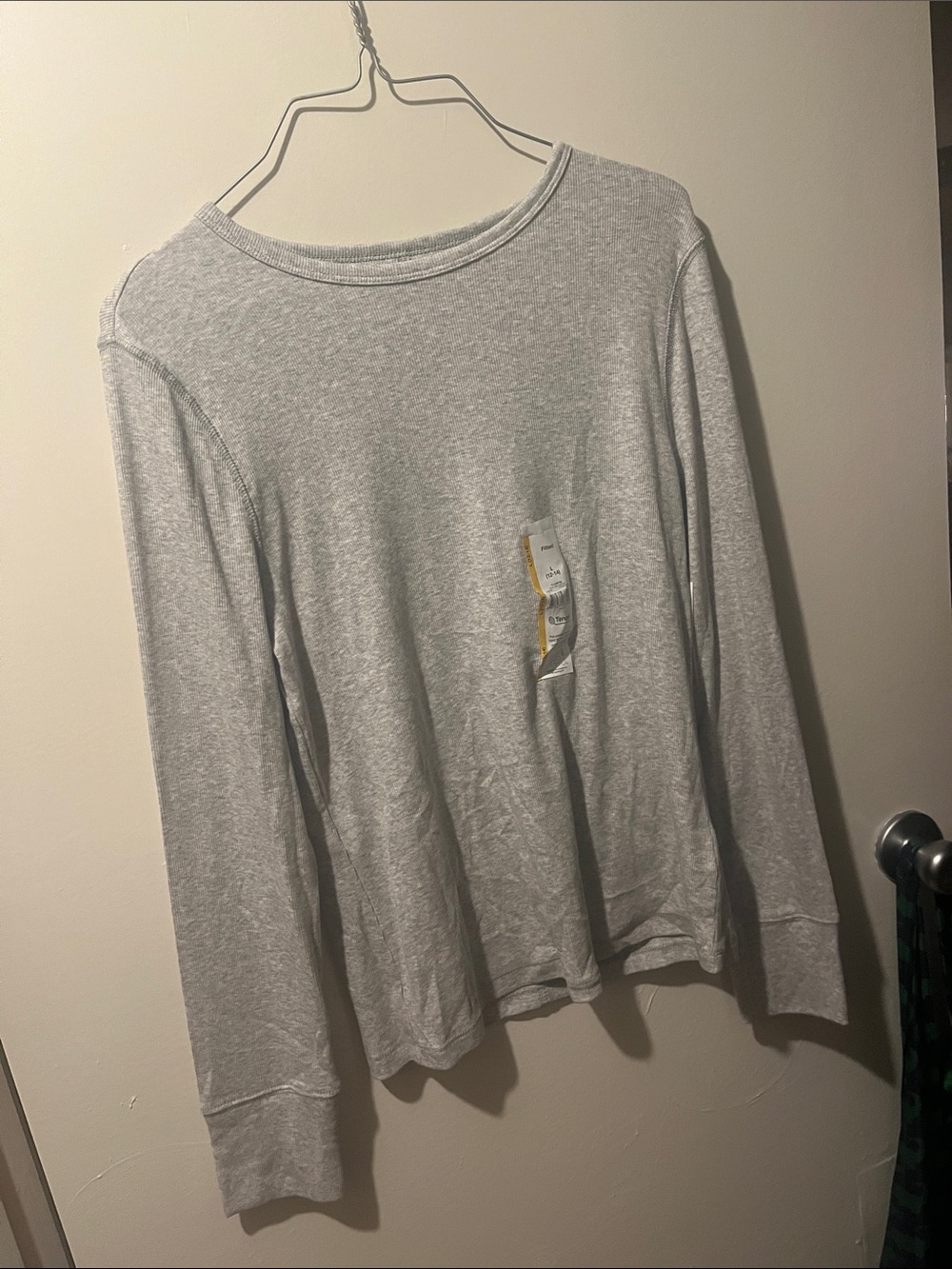 Light Gray Long Sleeve Tee
